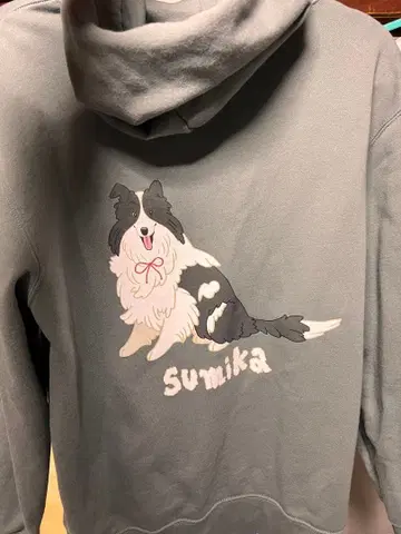 sumika 이로하 후드티 L