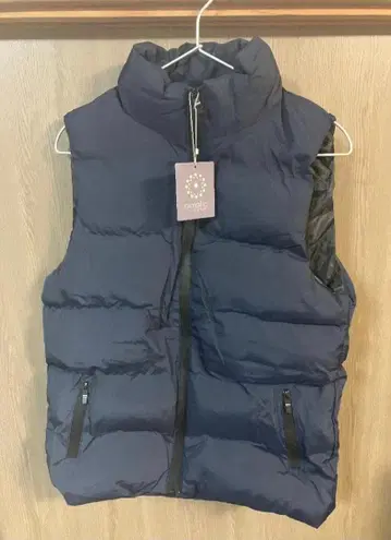 aimoha (아이모하) 캐주얼 다운 베스트 사이즈 L 네이비 색상