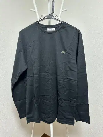 LACOSTE 블랙 T셔츠 US M