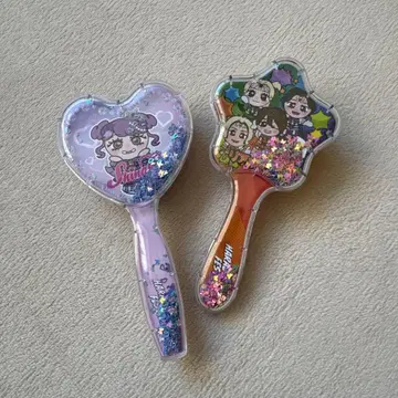 하라주쿠 페스티벌 샤카샤카 헤어 브러쉬 2종 세트