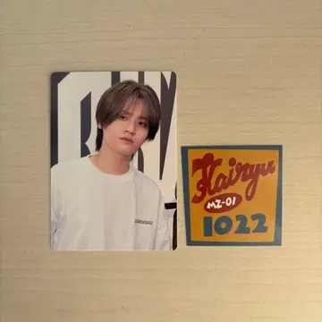 MAZZEL 마제베야 포토 카드 스티커 세트 KAIRYU 카이류