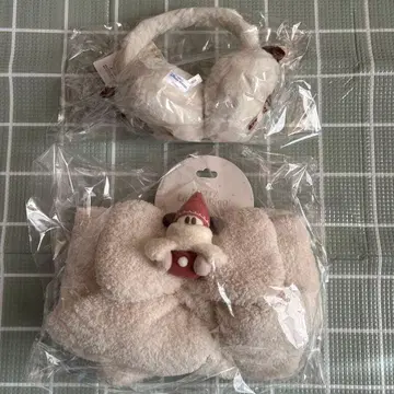 머플러, 귀도리 새상품 리루린린 디즈니 크리스마스 2025