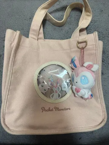 포켓몬스터 니피아 토트백 말랑 마스코트 포함