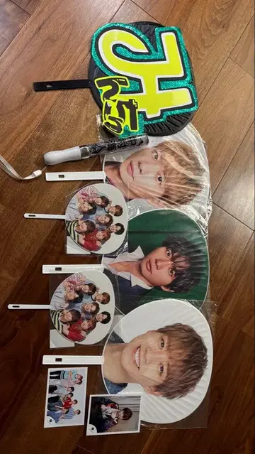 Travis Japan 나카무라 카이토 부채 6점 사진 2장 세트