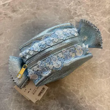 [ 미사용 새상품 ] 긴자와 레이스 눈사람 캔디 파우치