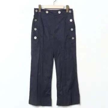 zucca 네이비 버튼 와이드 팬츠 주카