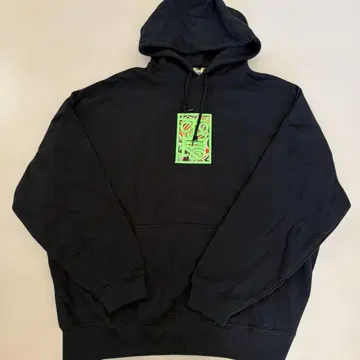 뒷마당 TERRY THE AKI-06 후드티 XL 사이즈 블랙 레게