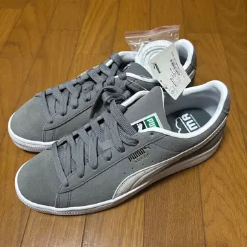 PUMA 스웨이드 스니커즈 그레이