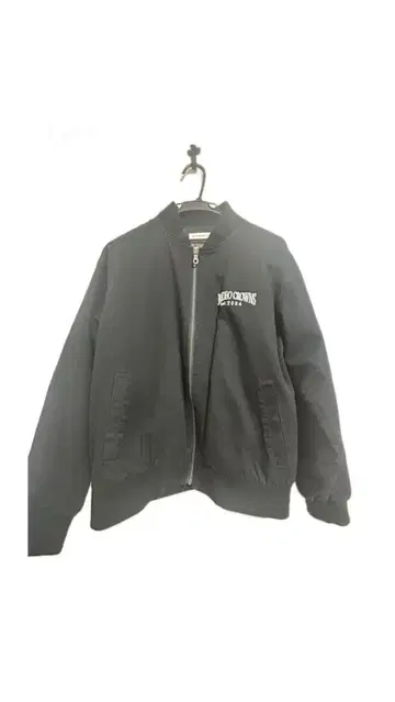 미키마우스 바시티 자켓 블랙