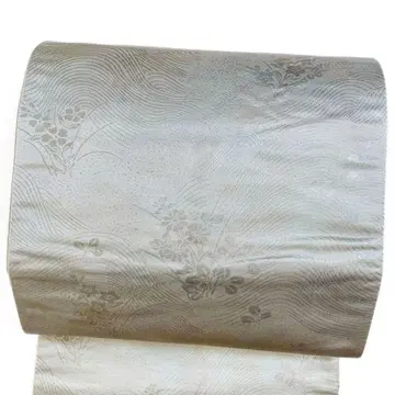 후쿠로 오비 초롱꽃 국화 벚꽃 매실 유선 리프 무늬 기모노 061t