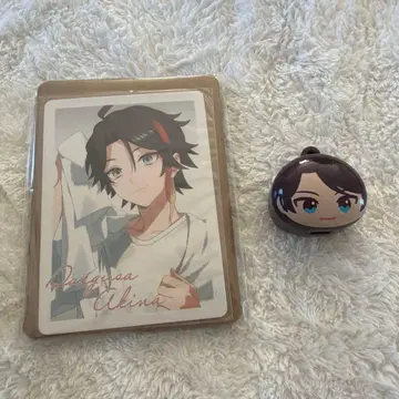 빗쿠라타마고 츠무마루 니지산지 vol.1 사에구사 아키나 마스코트&카드