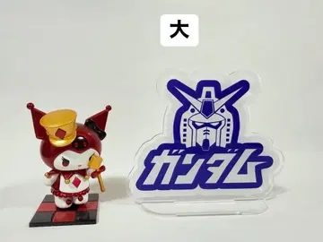 건담 아크릴 스탠드 로고