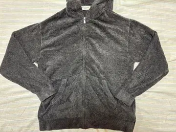 GELATO PIQUE 그레이 풀 집업 후드티