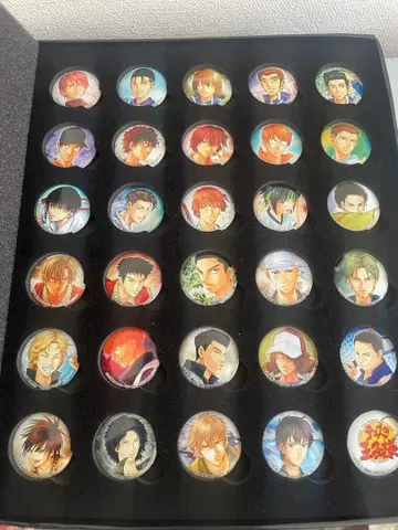 테니스의 왕자님 테니프리 더블스의 왕자님 특전 캔뱃지 료마 후지 아토베