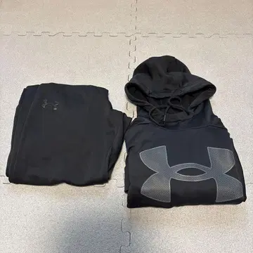 언더아머 블랙 저지 상하의 세트