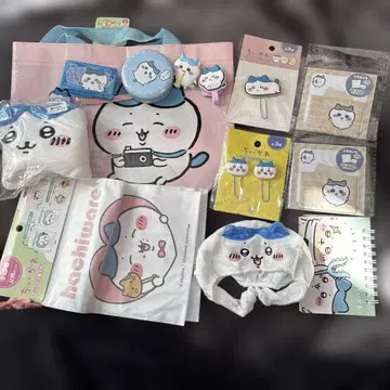 하치와레 캐릭터 굿즈 세트