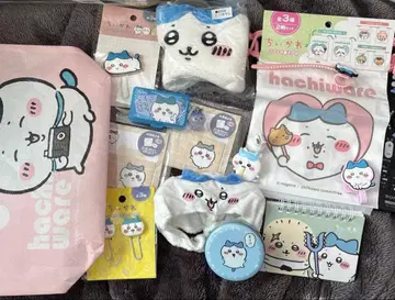 하치와레 캐릭터 굿즈 세트