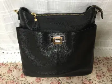 ATAO 위크엔드 2way 가죽 숄더백 블랙