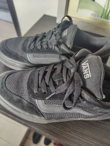 반스 24cm 블랙 여성용 스니커즈