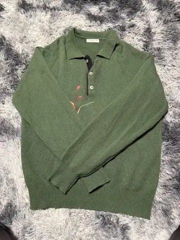 PROFESSIONAL LOOK 그린 피케 셔츠