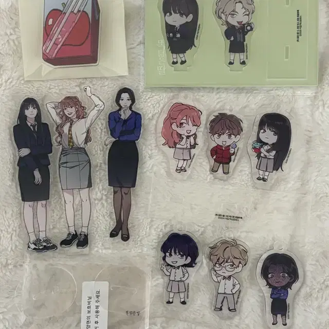 똑닮은딸 아크릴 스탠드 길소명 명소민 류솔 서남수 손시윤 심효진