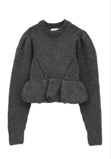 clane 페플럼 니트 미사용 새상품