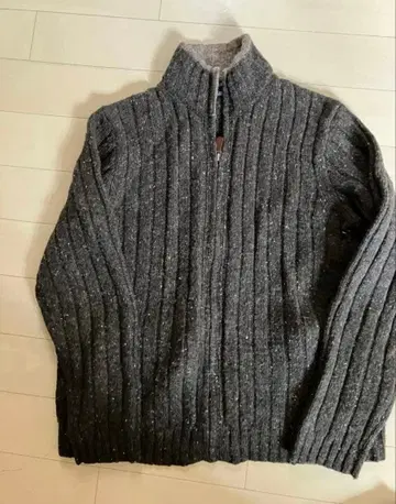 J.CREW 울 집업 스웨터 M