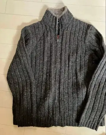 J.CREW 울 집업 스웨터 M