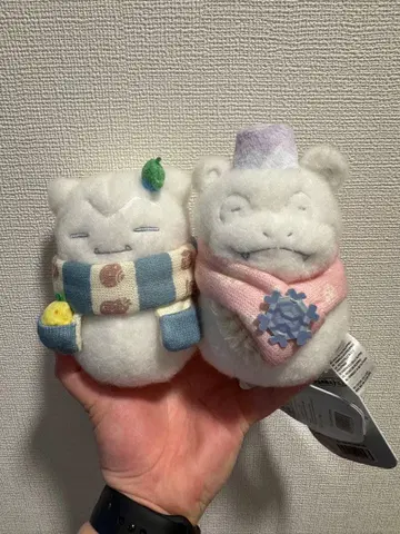 카비곤 눈사람 야돈 눈사람 2세트