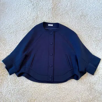 PASSIONE 파시오네 판초 아우터 네이비 M 7부 소매 돌먼