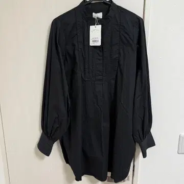 택 포함 새상품 ungrid 볼륨 슬리브 드레스 셔츠 F