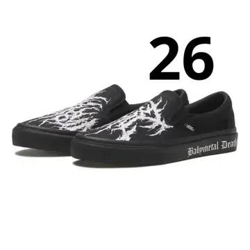 BABYMETAL x Vans Slip-On 26.0cm