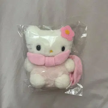 헬로키티 키링 봉제 인형 스트랩 헤이세이 레트로 당시물 레어