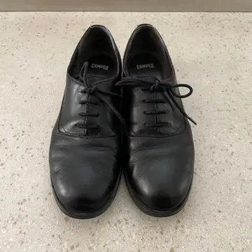 CAMPER 여성용 레이스업 블랙 38