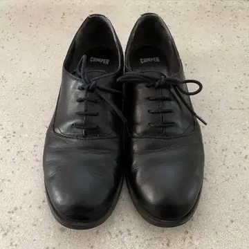 CAMPER 여성용 레이스업 블랙 38