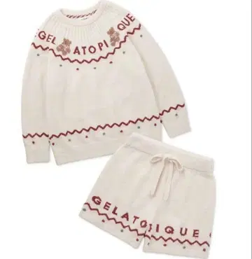 젤라또피케 HOLIDAY 노르딕 풀오버 & 숏팬츠