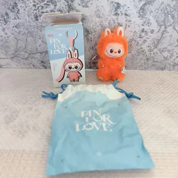 Z 라브부 LABUBU PIN FOR LOVE 봉제 인형 펜던트