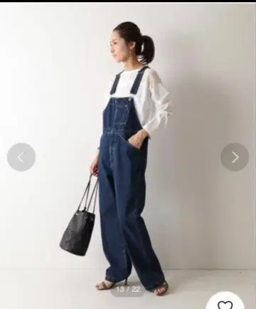 FRAMeWORK 데님 오버롤