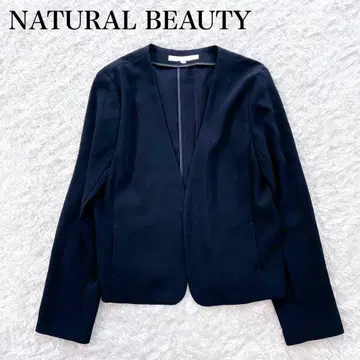 내추럴 뷰티 도쿄 스타일 노카라 자켓 최근 모델