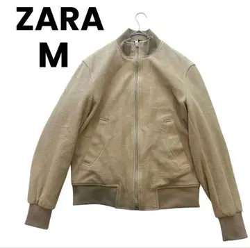 ZARA 베이지 플리스 자켓 M