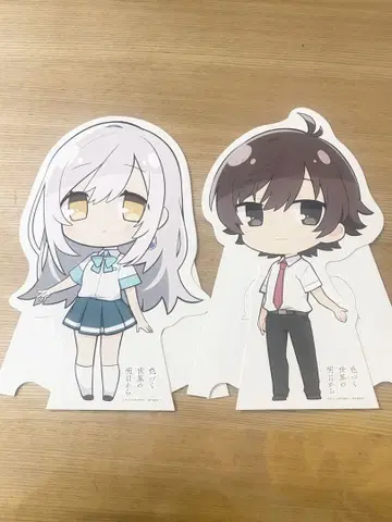 색이 물드는 세계의 내일부터 SD 캐릭터 패널