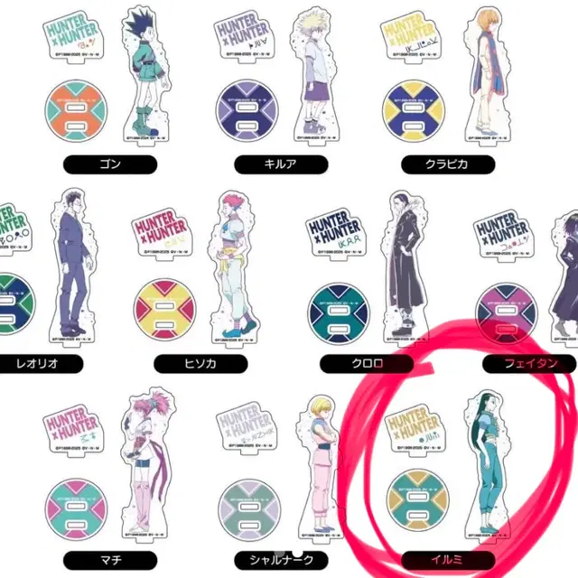 단순확인 헌터X헌터 레타코레 아크릴 스탠드 (이르미)