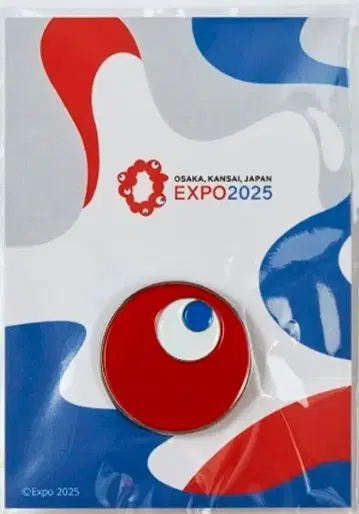 EXPO 미야쿠미야쿠 코먀쿠 코미야쿠 핀 배지 ID 정면 기념