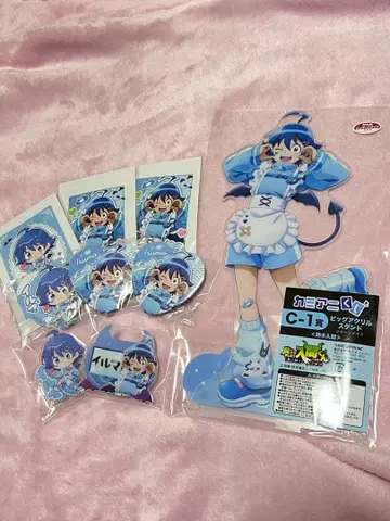 마계학원! 이루마군 카미애니 복권 아크릴 스탠드 캔뱃지 이루마 C상 외