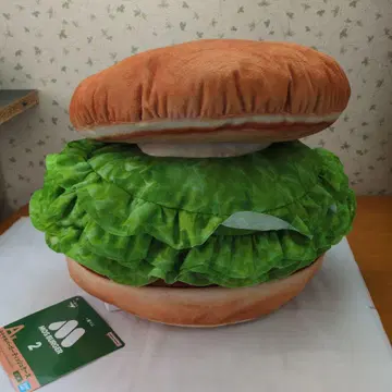 최종 가격 인하 모스버거 2 제일복권 A상 데리야키버거 티슈 케이스