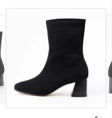 사과, 하프 부츠, 새틴 소재