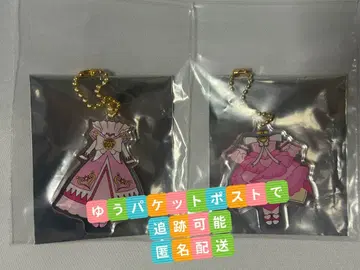 신비한 별의 쌍둥이 공주 트리 빌리지 파인 드레스 아크릴 참 컬렉션