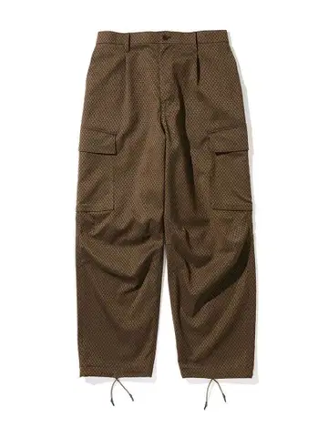 [시착만 한 상품] 브루나보인 카고 팬츠 브라운 자카드 조 사이즈 S