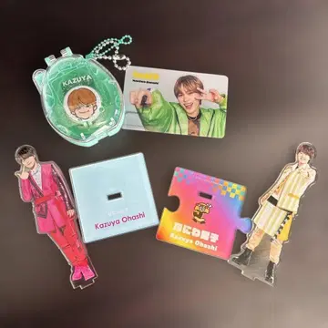 나니와단시 오하시 카즈야 보이스 키링 아크릴 스탠드