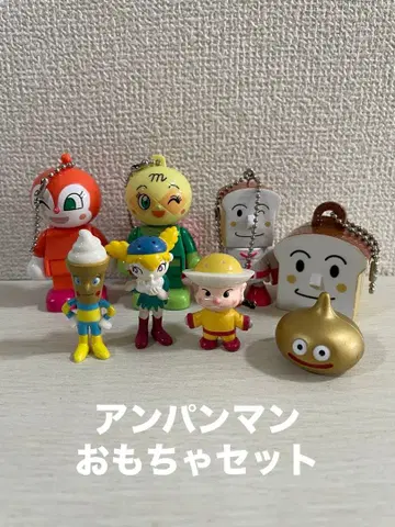 [호빵맨] 호빵맨 완구 세트 1